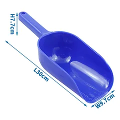 Nobleza semtuvėlis gyvūnų maistui, mėlynas, L30*W9.7*H7.7cm — 3 nuotrauka