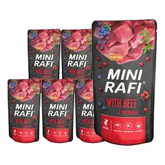 DOLINA NOTECI Mini Rafi su jautiena 10x150g