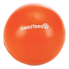 Beeztees žaislas šunims kamuoliukas, masyvus, oranžinis, Skersmuo: 4,5 cm — 2 nuotrauka
