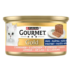Purina Gourmet Gold putėsiai su lašiša 85g nuotrauka