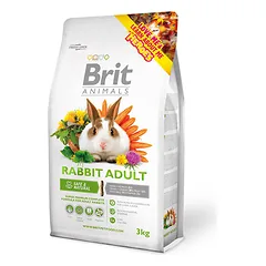 Brit Animals Adult Rabbit Food sausas maistas suaugusiems triušiams, 300 g