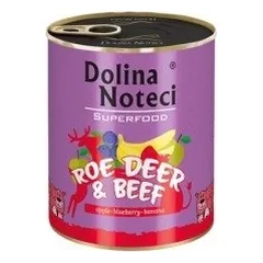 DOLINA NOTECI PREMIUM SUPERFOOD stirniena ir jautiena 800g
