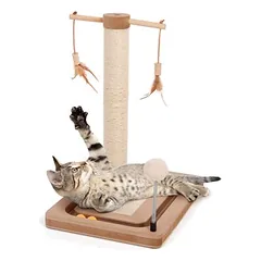 Canadian Cat Company Kratzstamm PLAYTOP Katzenspielplatz mit Spielschiene