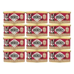 VOSKES Jelly Tuna with Shirasu 12x85 g 100% Tunas su ančiuviu želatinoje, papildomas maistas katėms