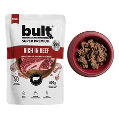 Bult Rich in Beef konservuotas pašaras šunims, 10 x 500 g — 2 nuotrauka