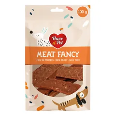 HAP Meat Fancy lašišos skanėstai šunims, 100 g photo