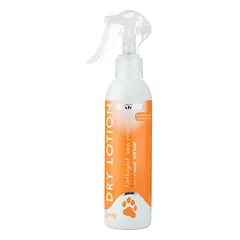 Diamex Dry Lotion Spray - sausas šampūnas kailiui, nereikia skalauti, su citrinų aliejumi