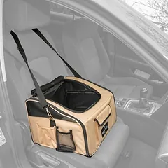 Nomad Tales Spirit Autositz für Hunde, sand