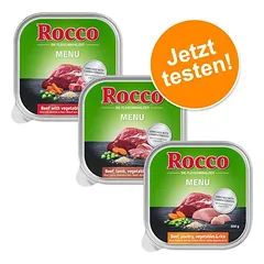 Rocco bandomasis mišinys, drėgnas maistas šunims 9 x 300 g — 4 nuotrauka