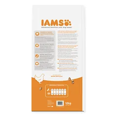 IAMS sausas maistas didelių veislių šunims su vištiena, L, 12 kg — 2 nuotrauka