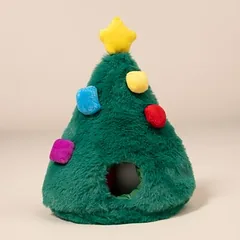 TIAKI žaislas šunims Dovanų eglutė, apie L 20 x B 12 x H 22,5 cm — 5 nuotrauka