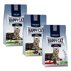 Happy Cat Culinary Adult mišrus rinkinys, sausas maistas katėms — 2 nuotrauka