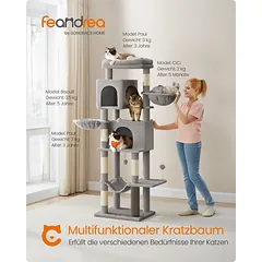 Kačių draskyklė 175 cm — 2 nuotrauka