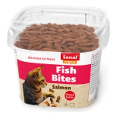 Sanal Fish Bites skanėstai katėms, 75 g