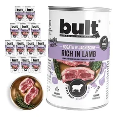 BULT drėgnas maistas suaugusiems šunims, daug mėsos, skardinėse 12 x 400 g, Jautiena — 3 nuotrauka