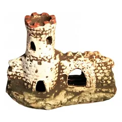 AQUA NOVA dekoracija pilies bokštas 9x12cm