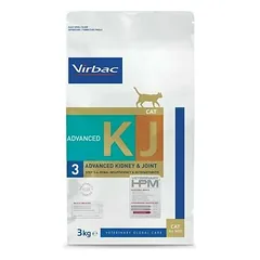 Virbac HPM Cat Kidney & Joint Advanced (3) veterinarinis maistas katėms 3 kg