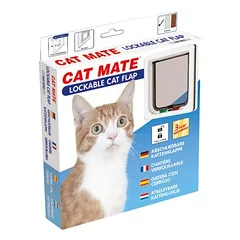 Cat Mate Katzentür mit Magnetverschluss 304 W weiß