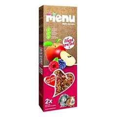 Comfy menu skanėstas žiurkėnams ir triušiams+vaisiais, 90g