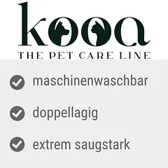 kooa Deluxe mikropluošto chalatas šunims, Labai mažiems < 4 kg — 4 nuotrauka