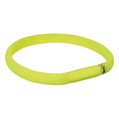 Trixie USB Leuchthalsband, grün