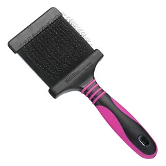 Blovi Duo Flex Slicker - double-sided, flexible poodle brush, Duża — 3 nuotrauka