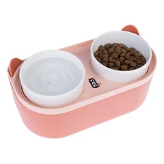 TIAKI dvigubas dubenėlis su maisto talpykla, 2 x 420 ml — 4 nuotrauka