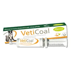 Mervue VetiCoal aktyvintos anglies pasta šunims ir katėms, 30 ml