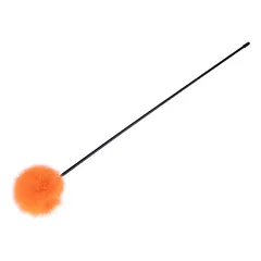 zooplus Basics žaislas katėms su plunksnomis Pompom, 1 vnt. — 2 nuotrauka