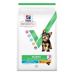 Hill’s Vet Essentials Sausas pašaras mažų ir vidutinių veislių šuniukams (su vištiena) 7kg