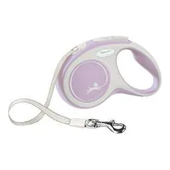 Inercinis pavadėlis šunims - Trixie New COMFORT, juostinis pavadėlis, S, 5 m, (15 kg)
