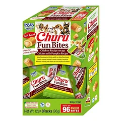 Churu Fun Bites Chicken Pumpkin skanėstai šunims 96 g