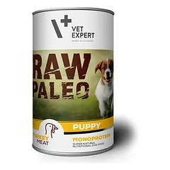 Raw Paleo konservai šuniukams su kalakutiena 6×400 g
