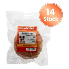 Miracle Dog Donut su vištiena 14 x 1 vnt., skanėstai šunims