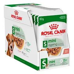 Royal Canin Mini Ageing konservai šunims padaže