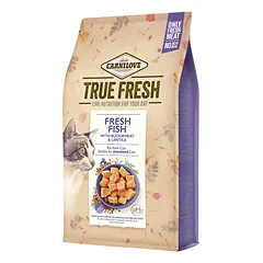 Carnilove Cat TRUE FRESH Fish begrūdis sausas maistas suaugusioms katėms, sveikai odai ir kailiui, 1.8 kg