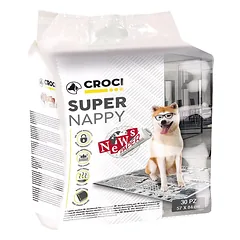 Vienkartinės palutės SUPER NAPPY 57 x 54 cm (30 vnt)