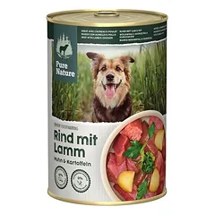 Pure Nature Adult drėgnas maistas šunims 6 x 400 g