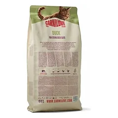 Carnilove Cat True Fresh Sterilised su antiena, sausas maistas katėms 6 kg — 2 nuotrauka