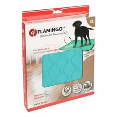 Flamingo WASHABLE TRAINING PAD PATSY GREEN XL ANTISLIP 101x64,5CM — 1 nuotrauka