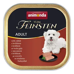 ANIMONDA Dog Vom Feinsten Adult, skonis: triušis, 150 g