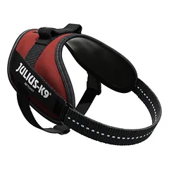 Julius - K9 IDC Powerharness Bordeaux - Rudas - aukštos kokybės šunų pakinktai, Bordo spalvos, Baby 1 — 5 nuotrauka