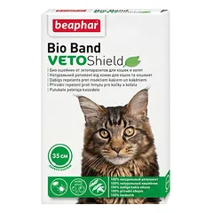 Beaphar Cats Bio Band Veto Shield 35 cm - antkaklis nuo blusų katėms