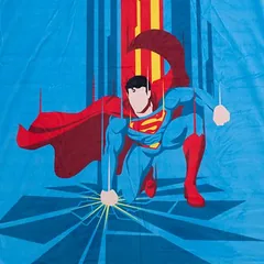WARNER BROS DC Superman augintinio antklodė, L 100 x B 70 cm — 5 nuotrauka