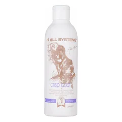 1 All Systems Crisp Coat Botanical Shampoo - šampūnas šiurkščiaplaukiams ir trumpaplaukiams šunims, 250ml — 4 nuotrauka