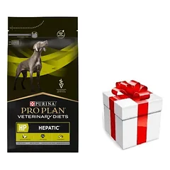 PRO PLAN Veterinary Diets HP Hepatic sausas maistas šunims 3kg + STAIGMENA ŠUNIUI