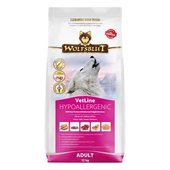 WOLFSBLUT VetLine Hypoallergenic dietinis pašaras suaugusiems alergiškiems šunims, 12 kg