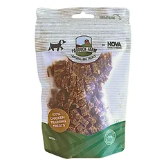 Skanėstai dresūrai šunims su vištiena – Chicken Training Treats, 100 g – Paddock Farm