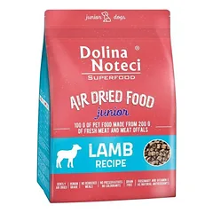 DOLINA NOTECI Superfood Junior patiekalas su ėriena - džiovintas šunų maistas 5kg