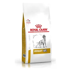 ROYAL CANIN Dog Urinary U/C Low Purine 4x2 kg sausas maistas suaugusiems šunims, skirtas pasikartojančių medžiagų apykaitos akmenų gydymui